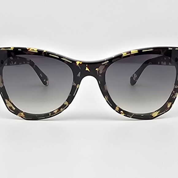 *SOLD* Krewe Aubry Nylon Zulu Frame Dark Green Gradient Lens Cat Eye Sunglasses - Picture 3 of 16